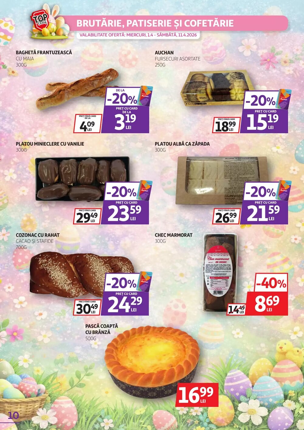 Catalogul cu oferte Auchan valabil de la 25.03.2026 - Pagina 10.