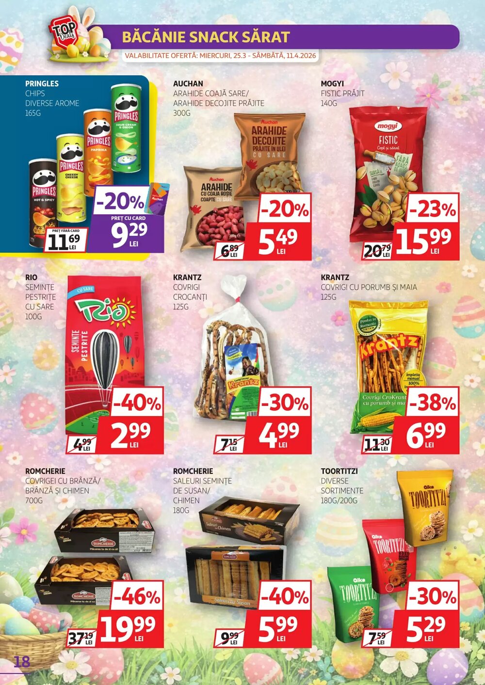 Catalogul cu oferte Auchan valabil de la 25.03.2026 - Pagina 18.