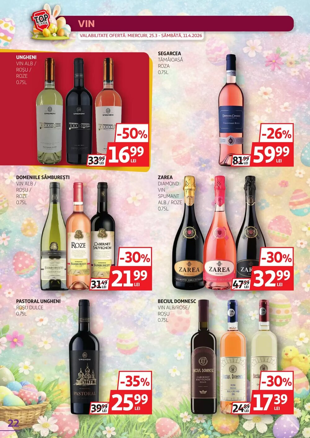 Catalogul cu oferte Auchan valabil de la 25.03.2026 - Pagina 22.