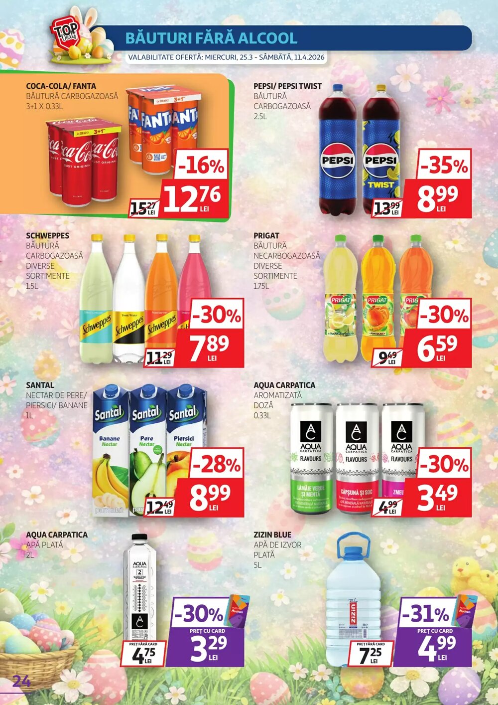 Catalogul cu oferte Auchan valabil de la 25.03.2026 - Pagina 24.