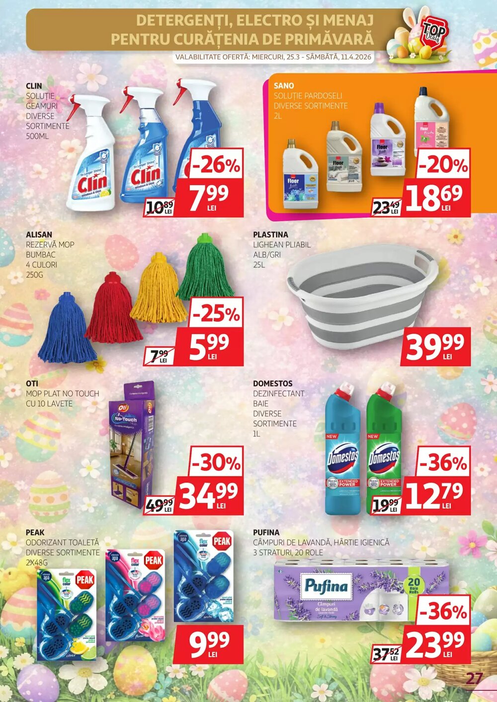 Catalogul cu oferte Auchan valabil de la 25.03.2026 - Pagina 27.