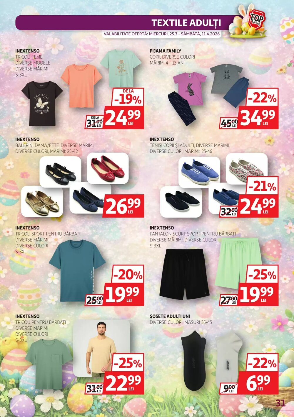 Catalogul cu oferte Auchan valabil de la 25.03.2026 - Pagina 31.