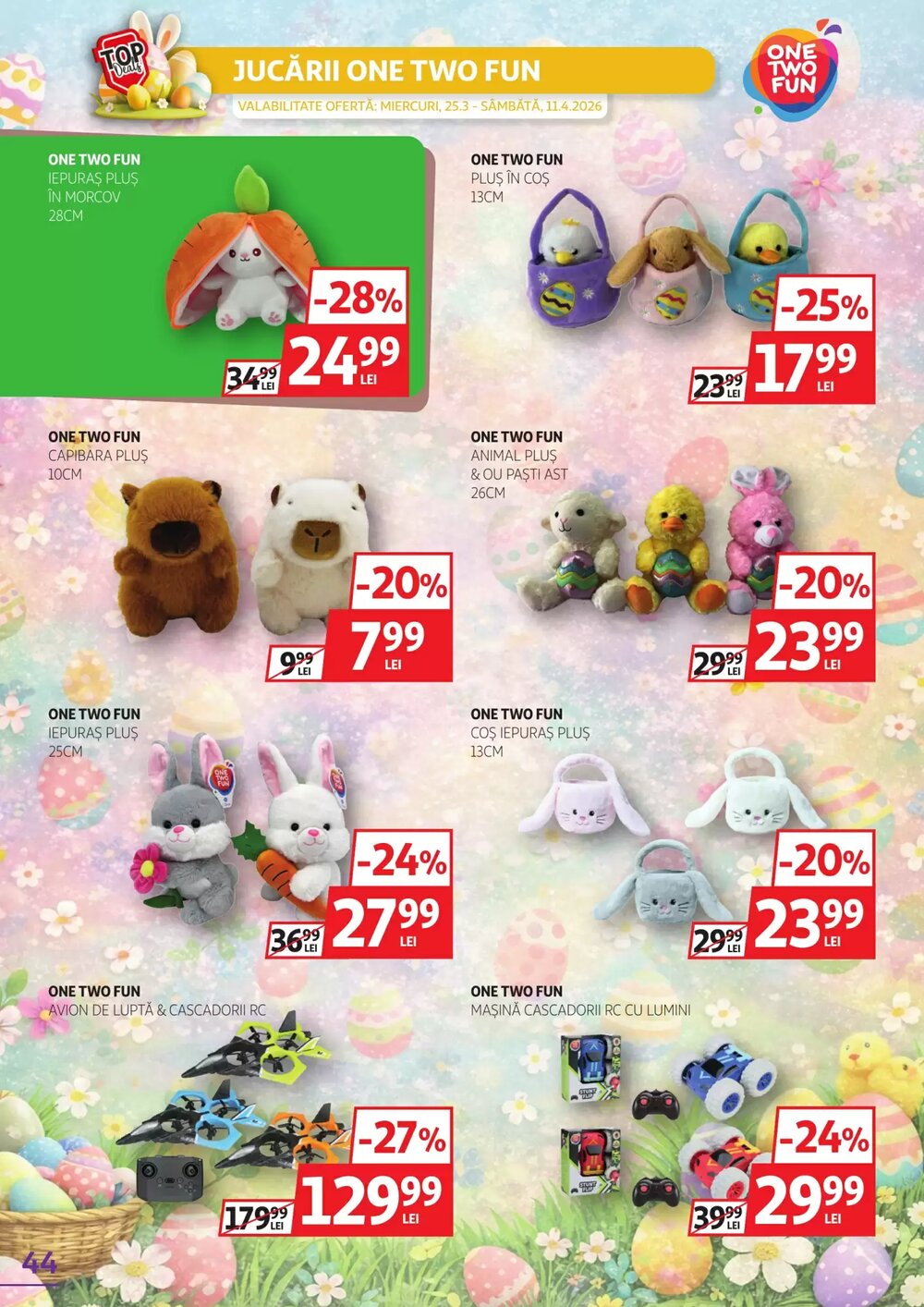 Catalogul cu oferte Auchan valabil de la 25.03.2026 - Pagina 44.