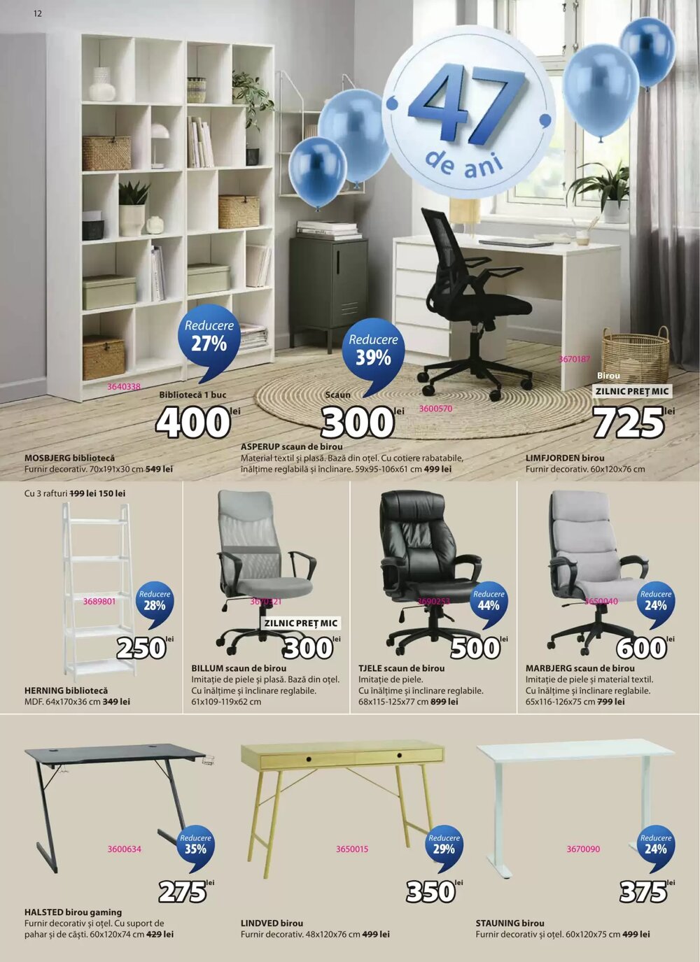 Catalogul cu oferte JYSK valabil de la 25.03.2026 - Pagina 12.