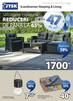 Catalogul cu oferte JYSK valabil de la 25.03.2026