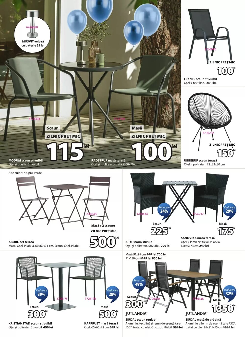 Catalogul cu oferte JYSK valabil de la 25.03.2026 - Pagina 4.