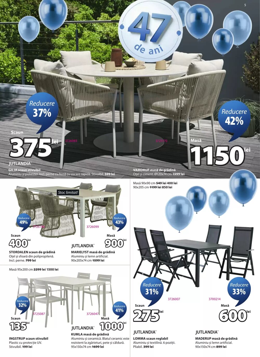 Catalogul cu oferte JYSK valabil de la 25.03.2026 - Pagina 5.