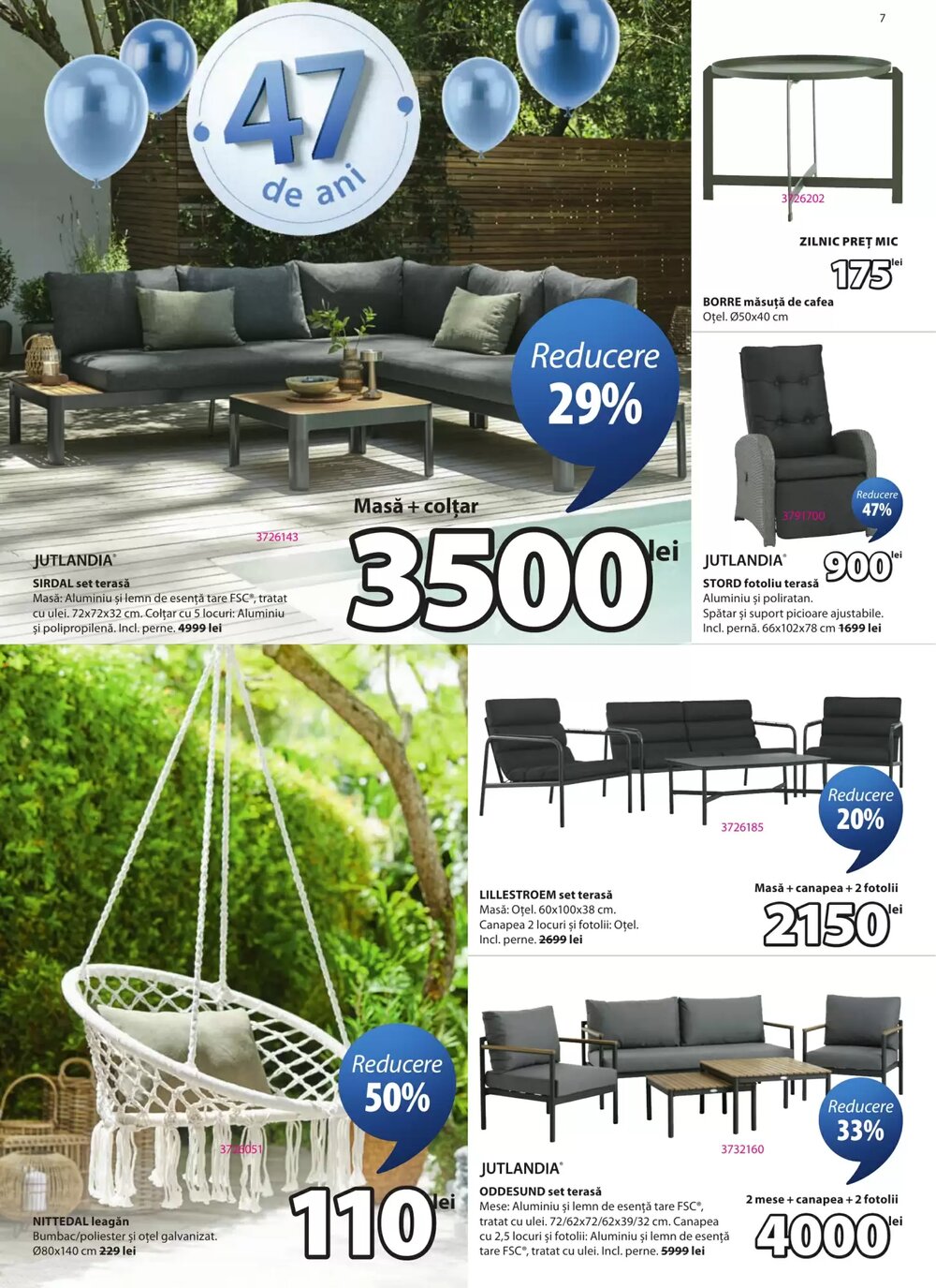 Catalogul cu oferte JYSK valabil de la 25.03.2026 - Pagina 7.