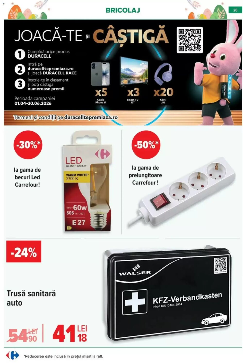 Catalogul cu oferte Carrefour valabil de la 25.03.2026 - Pagina 28.