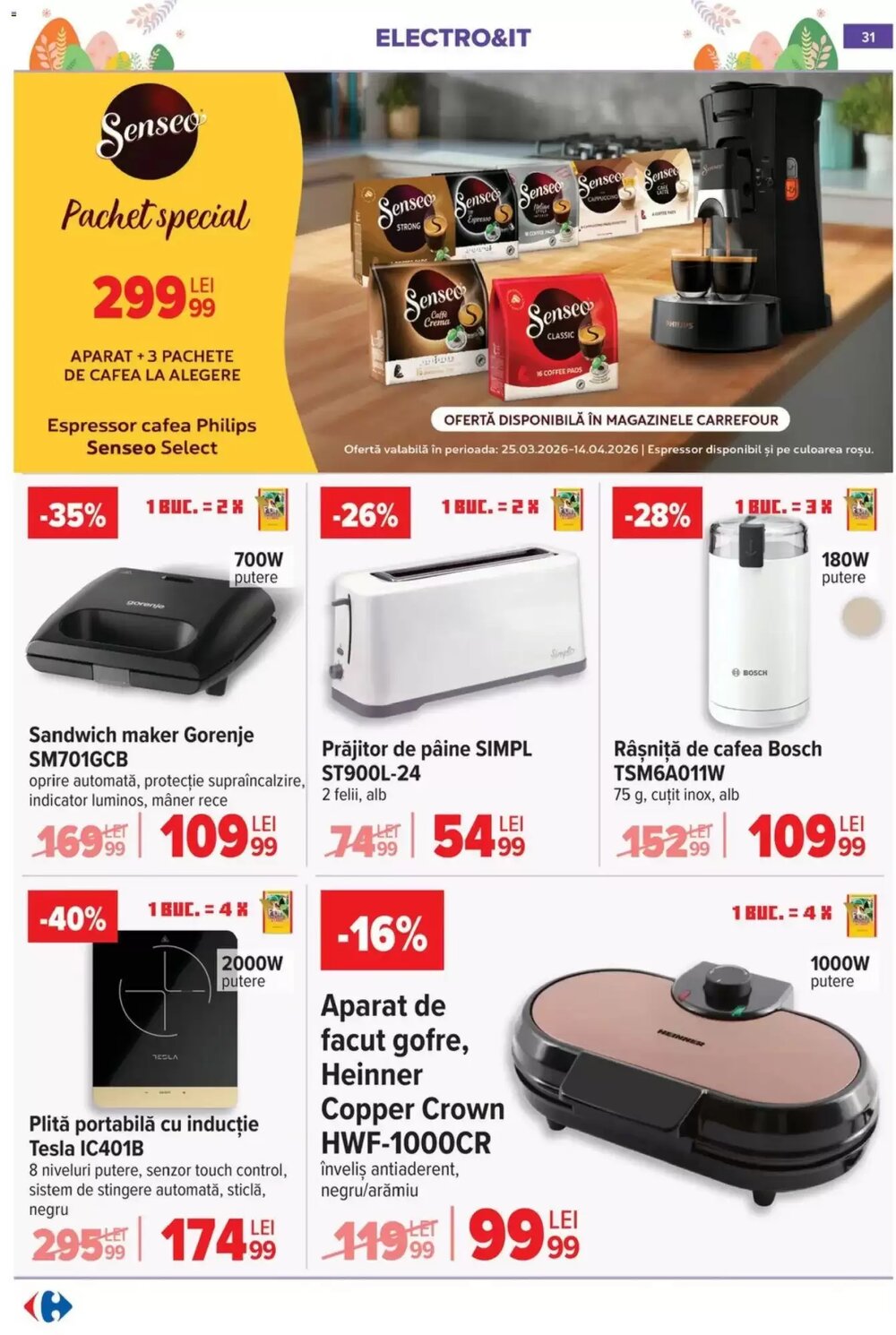 Catalogul cu oferte Carrefour valabil de la 25.03.2026 - Pagina 33.