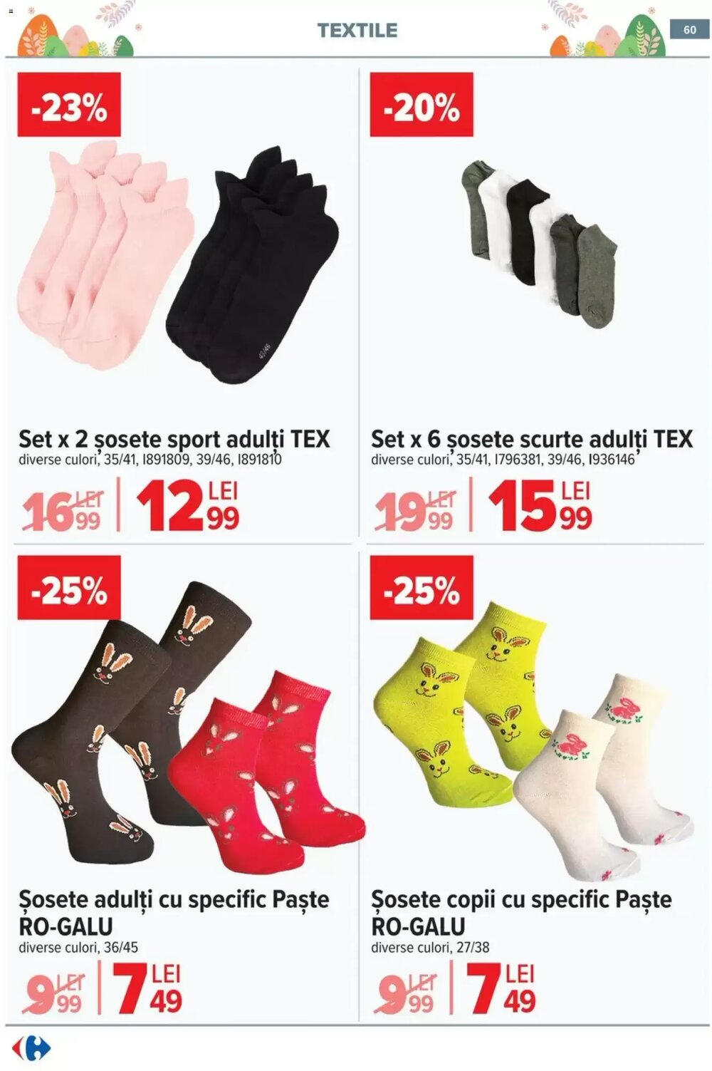 Catalogul cu oferte Carrefour valabil de la 25.03.2026 - Pagina 62.