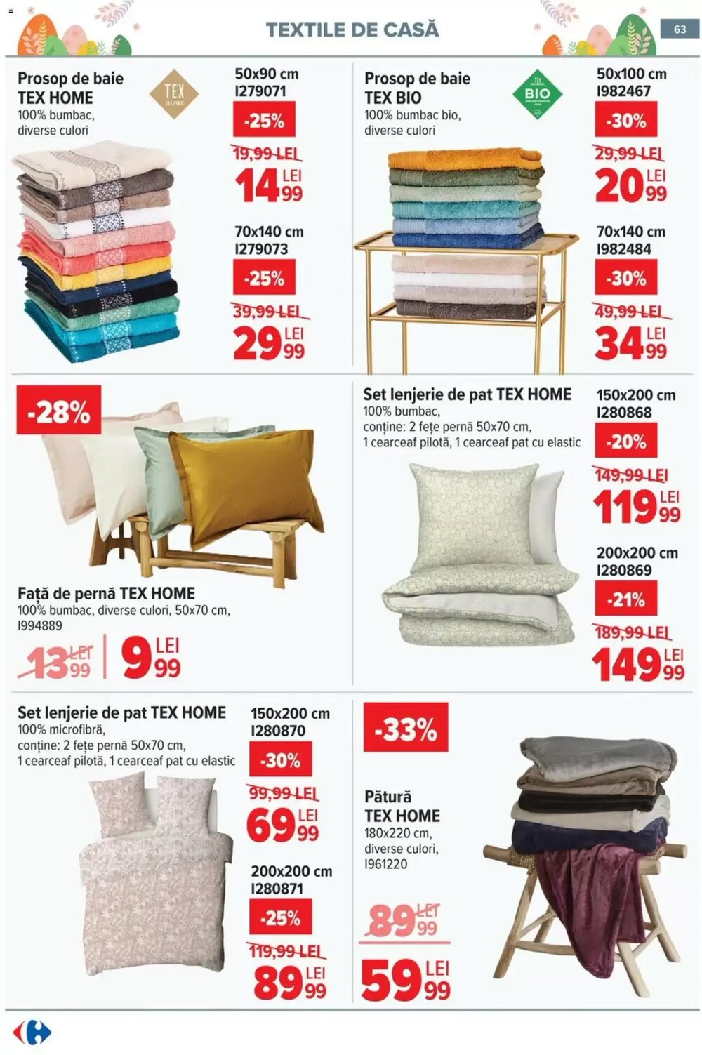 Catalogul cu oferte Carrefour valabil de la 25.03.2026 - Pagina 65.