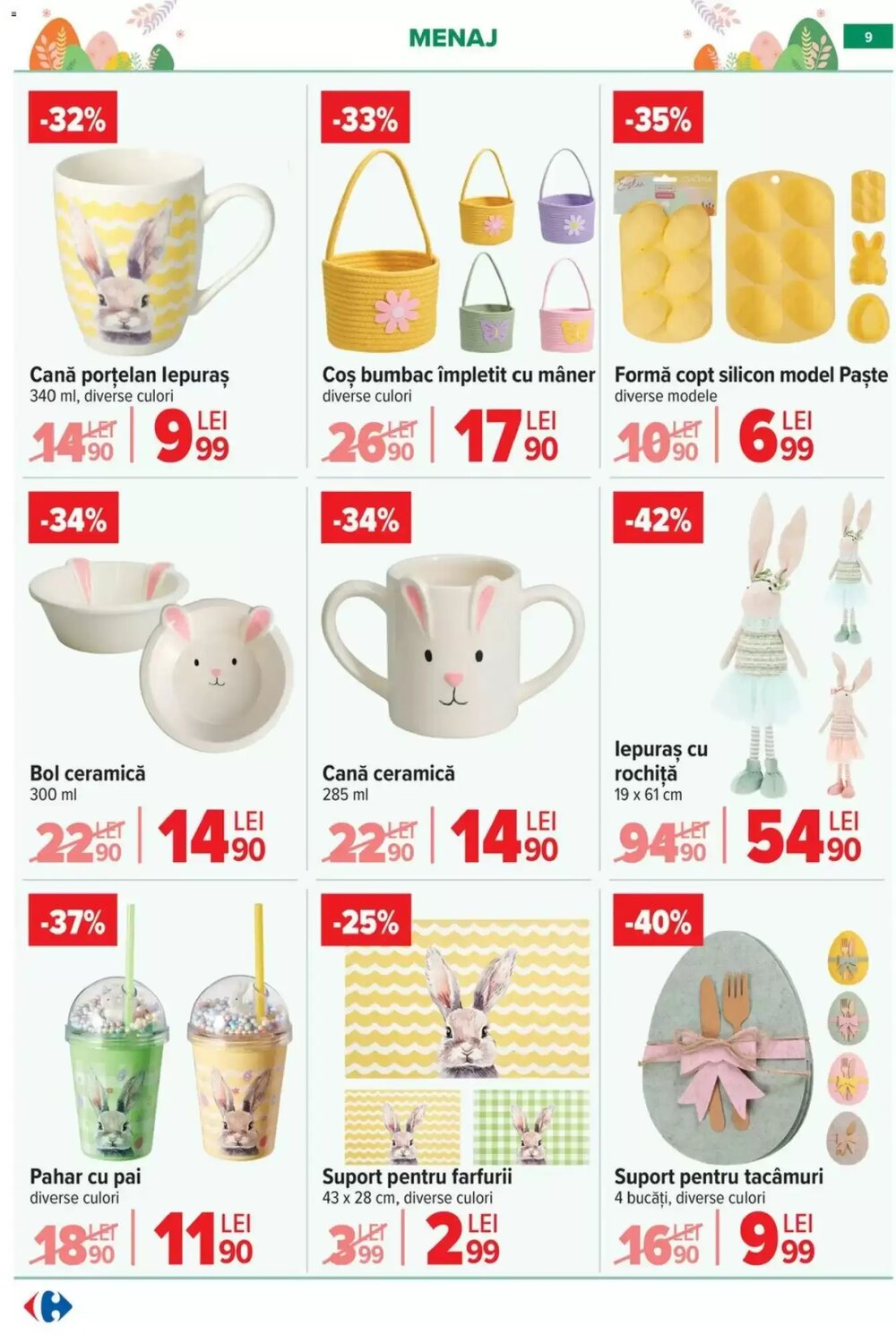 Catalogul cu oferte Carrefour valabil de la 25.03.2026 - Pagina 9.