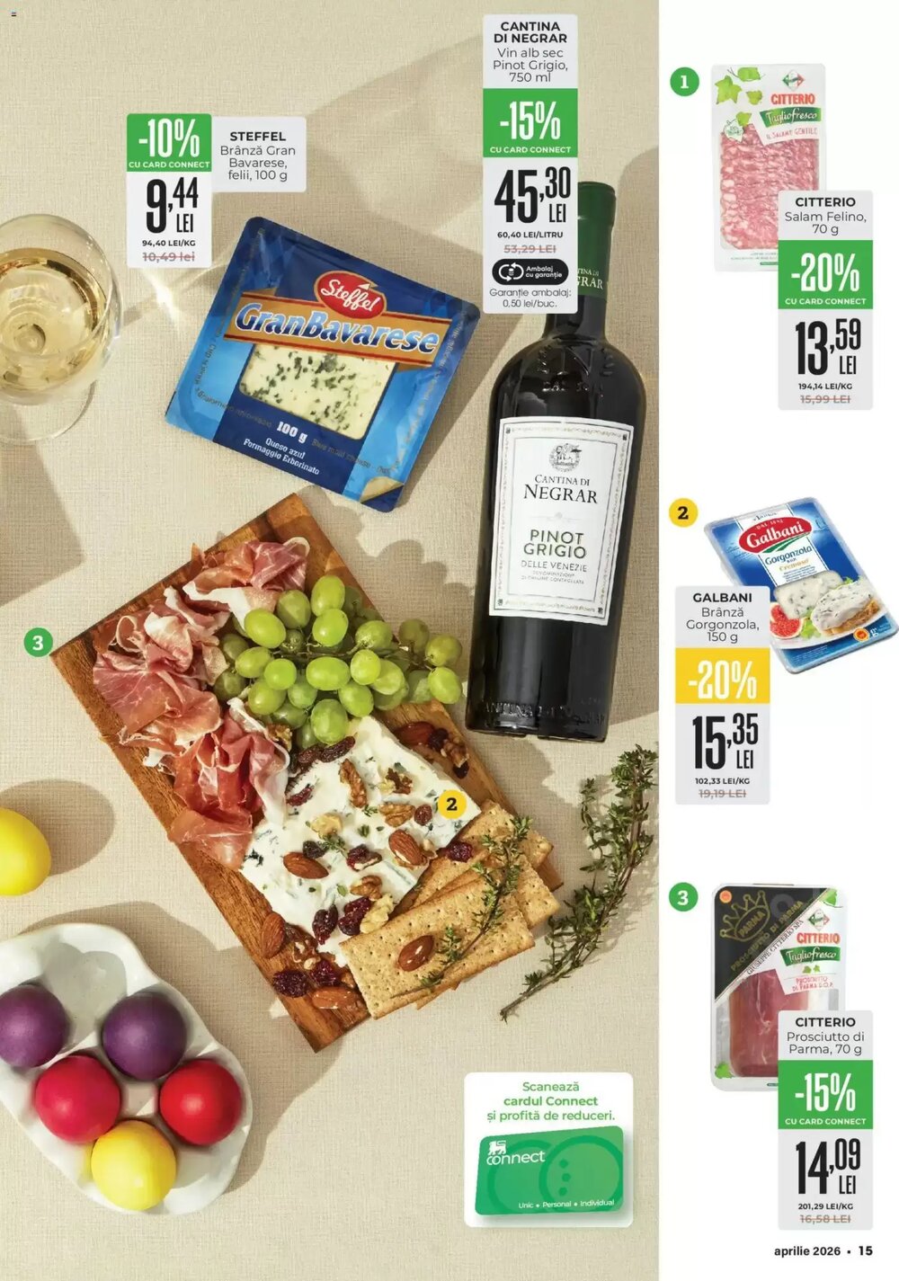 Catalogul cu oferte Mega Image valabil de la 25.03.2026 - Pagina 15.