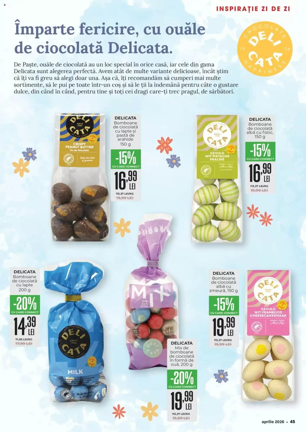 Catalogul cu oferte Mega Image valabil de la 25.03.2026 - Pagina 45.