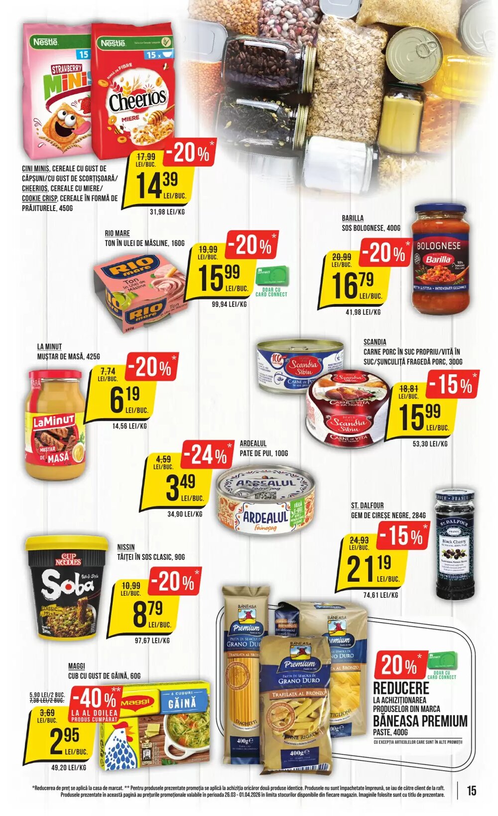 Catalogul cu oferte Mega Image valabil de la 26.03.2026 - Pagina 15.