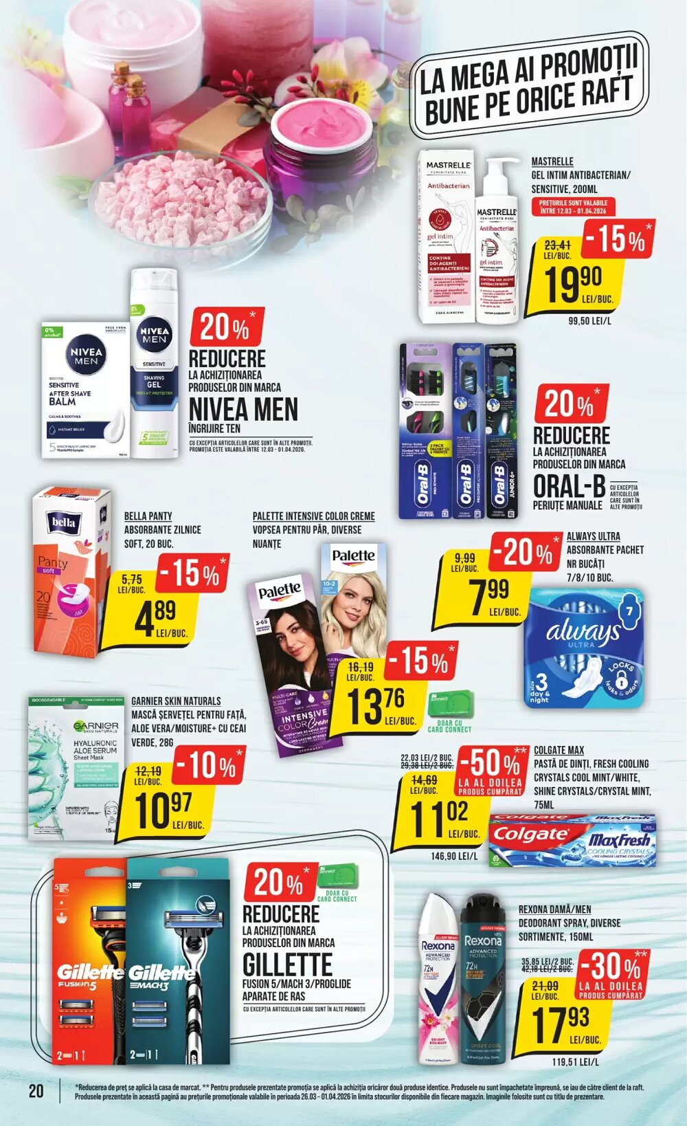 Catalogul cu oferte Mega Image valabil de la 26.03.2026 - Pagina 20.