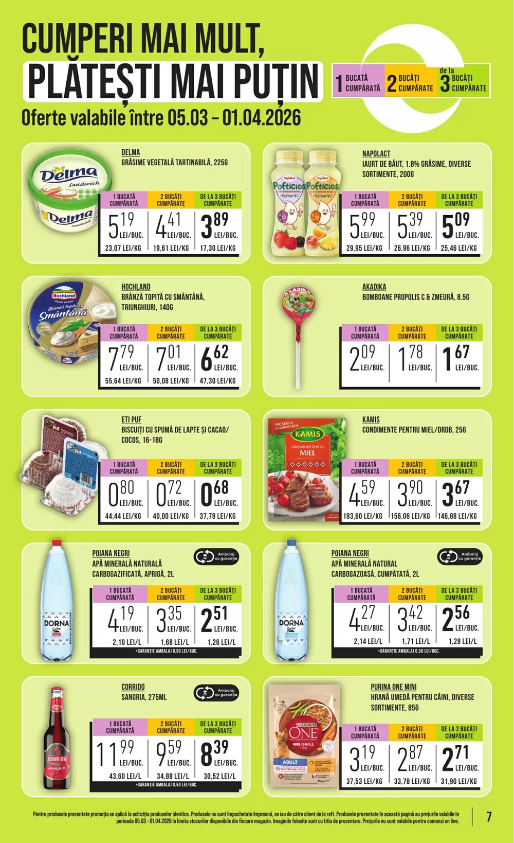 Catalogul cu oferte Mega Image valabil de la 26.03.2026 - Pagina 7.