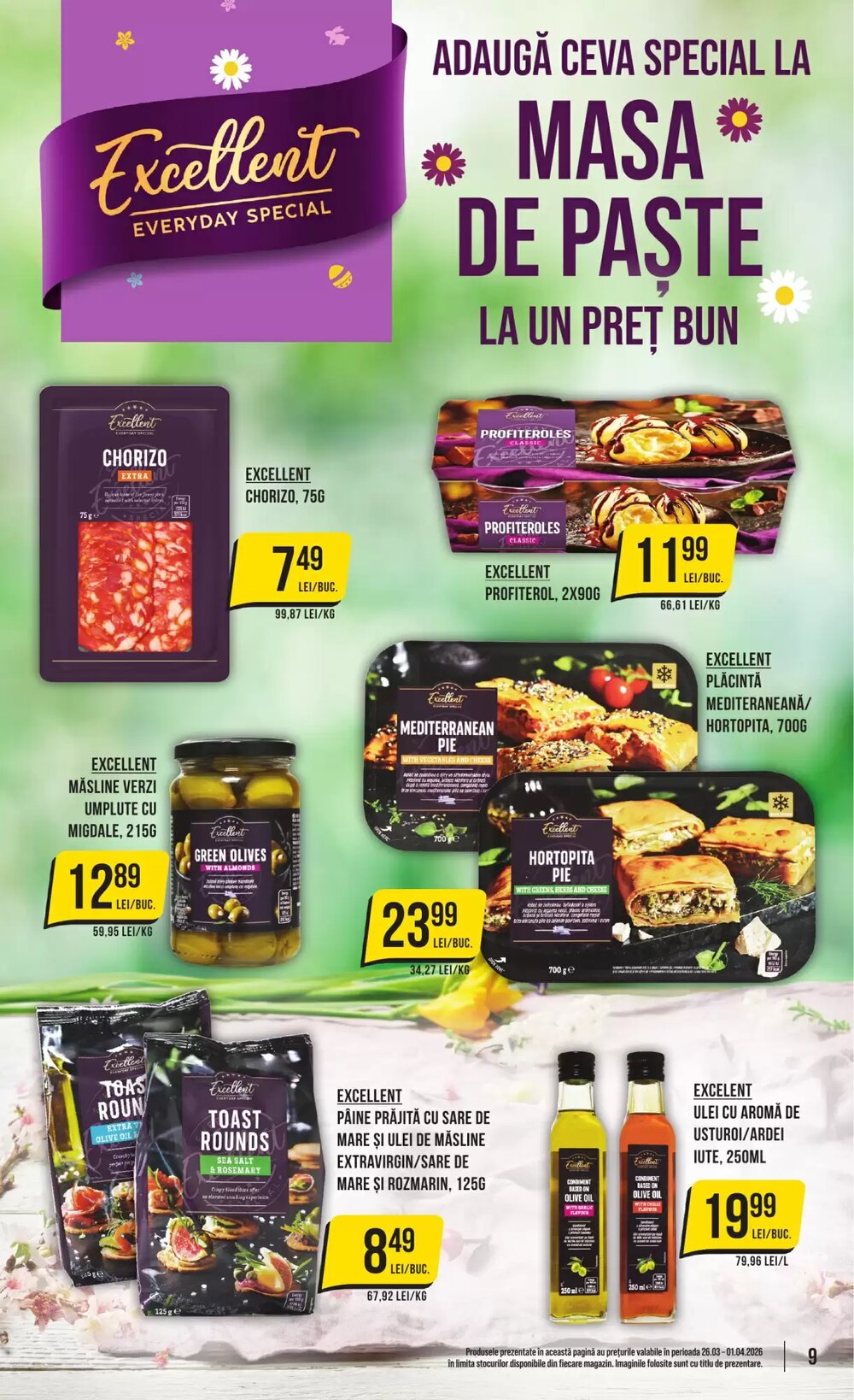 Catalogul cu oferte Mega Image valabil de la 26.03.2026 - Pagina 9.