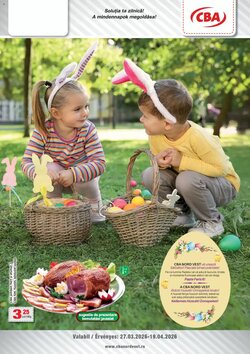 Catalogul cu oferte CBA valabil de la 27.03.2026