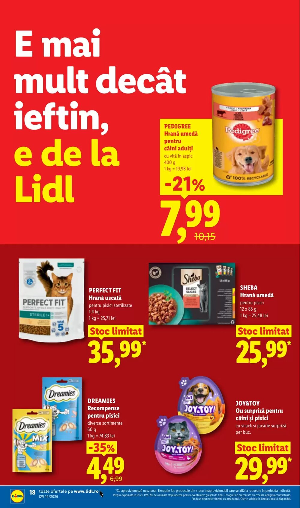 Catalogul cu oferte Lidl valabil de la 30.03.2026 - Pagina 18.
