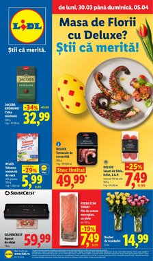 Catalogul cu oferte Lidl valabil de la 30.03.2026