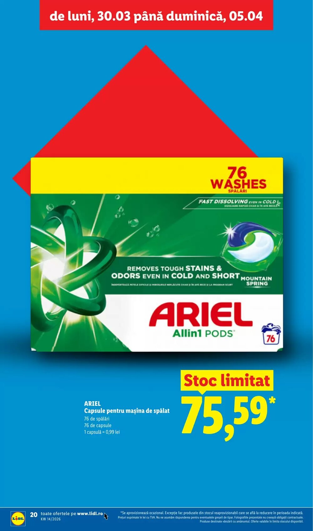 Catalogul cu oferte Lidl valabil de la 30.03.2026 - Pagina 20.