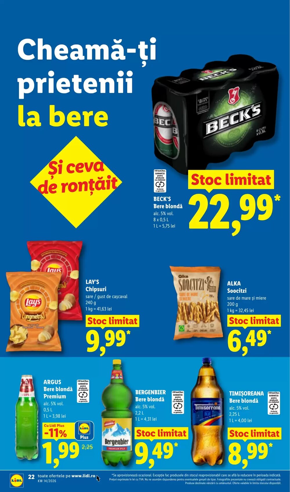 Catalogul cu oferte Lidl valabil de la 30.03.2026 - Pagina 22.