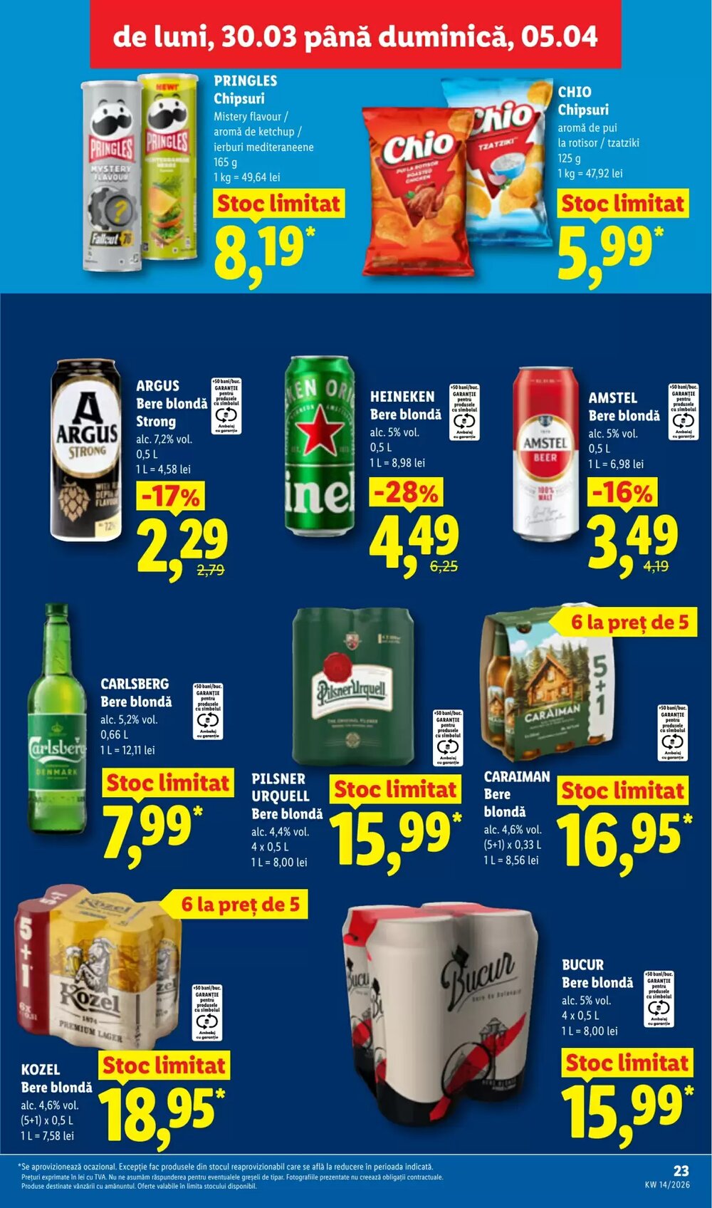 Catalogul cu oferte Lidl valabil de la 30.03.2026 - Pagina 23.