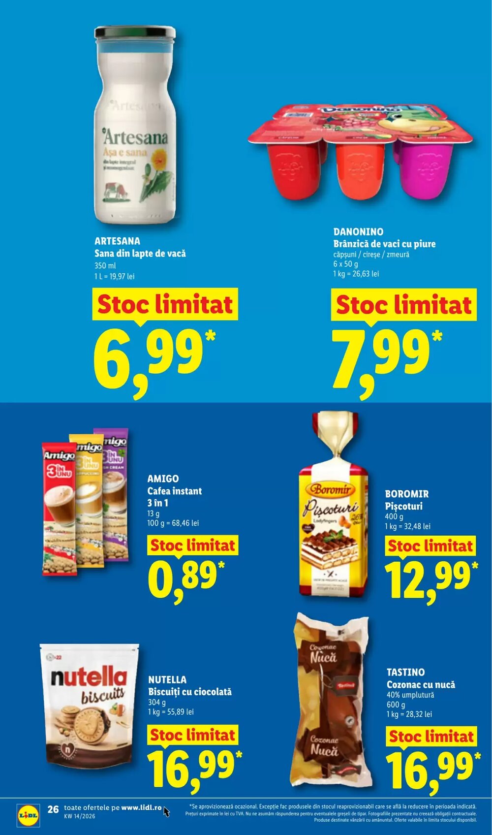 Catalogul cu oferte Lidl valabil de la 30.03.2026 - Pagina 26.