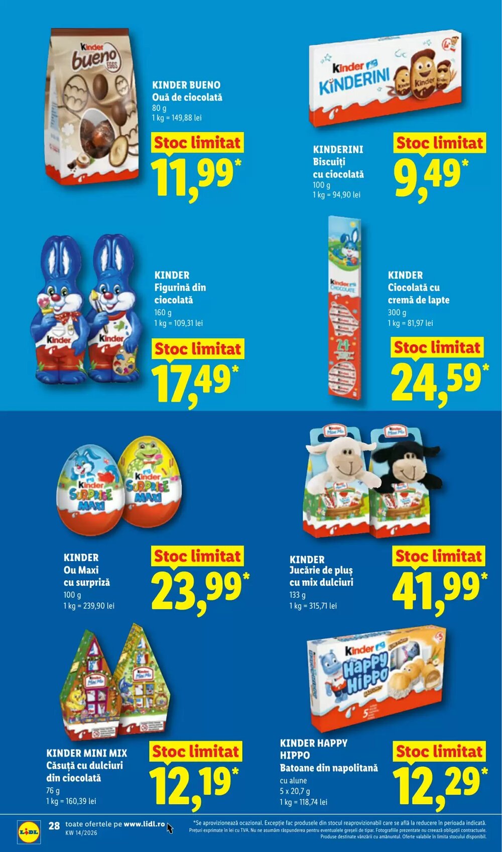 Catalogul cu oferte Lidl valabil de la 30.03.2026 - Pagina 28.