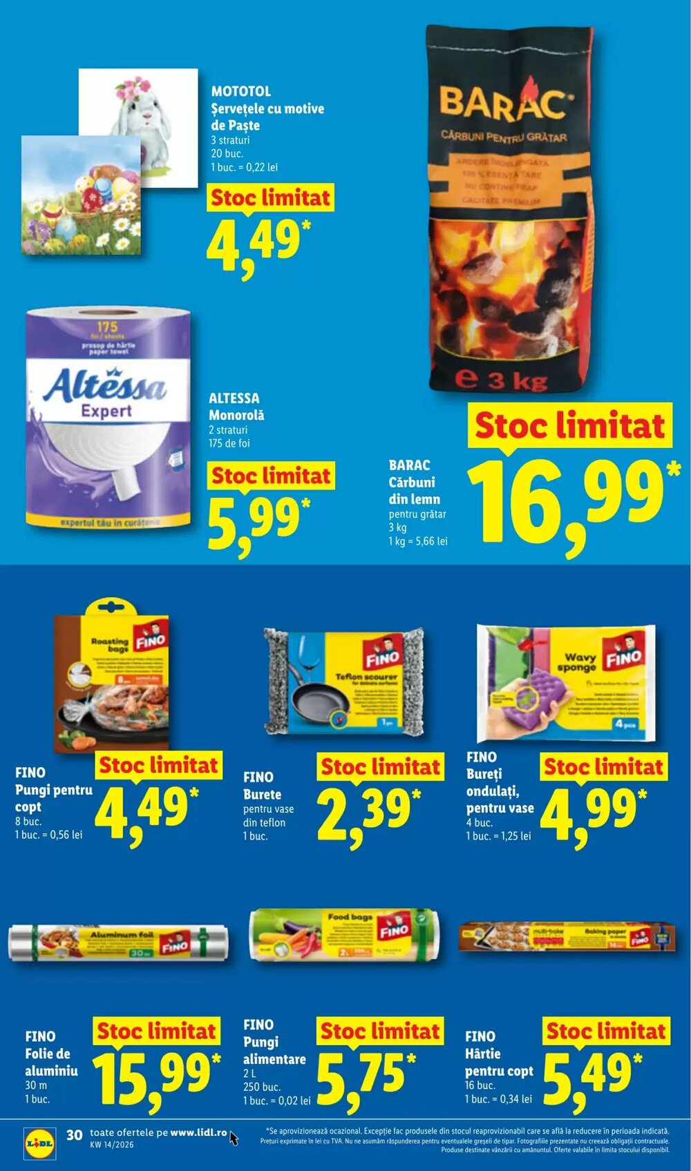 Catalogul cu oferte Lidl valabil de la 30.03.2026 - Pagina 30.