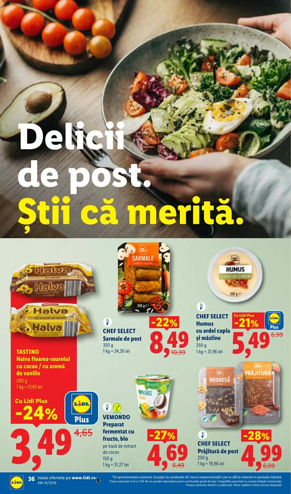 Catalogul cu oferte Lidl valabil de la 30.03.2026 - Pagina 36.