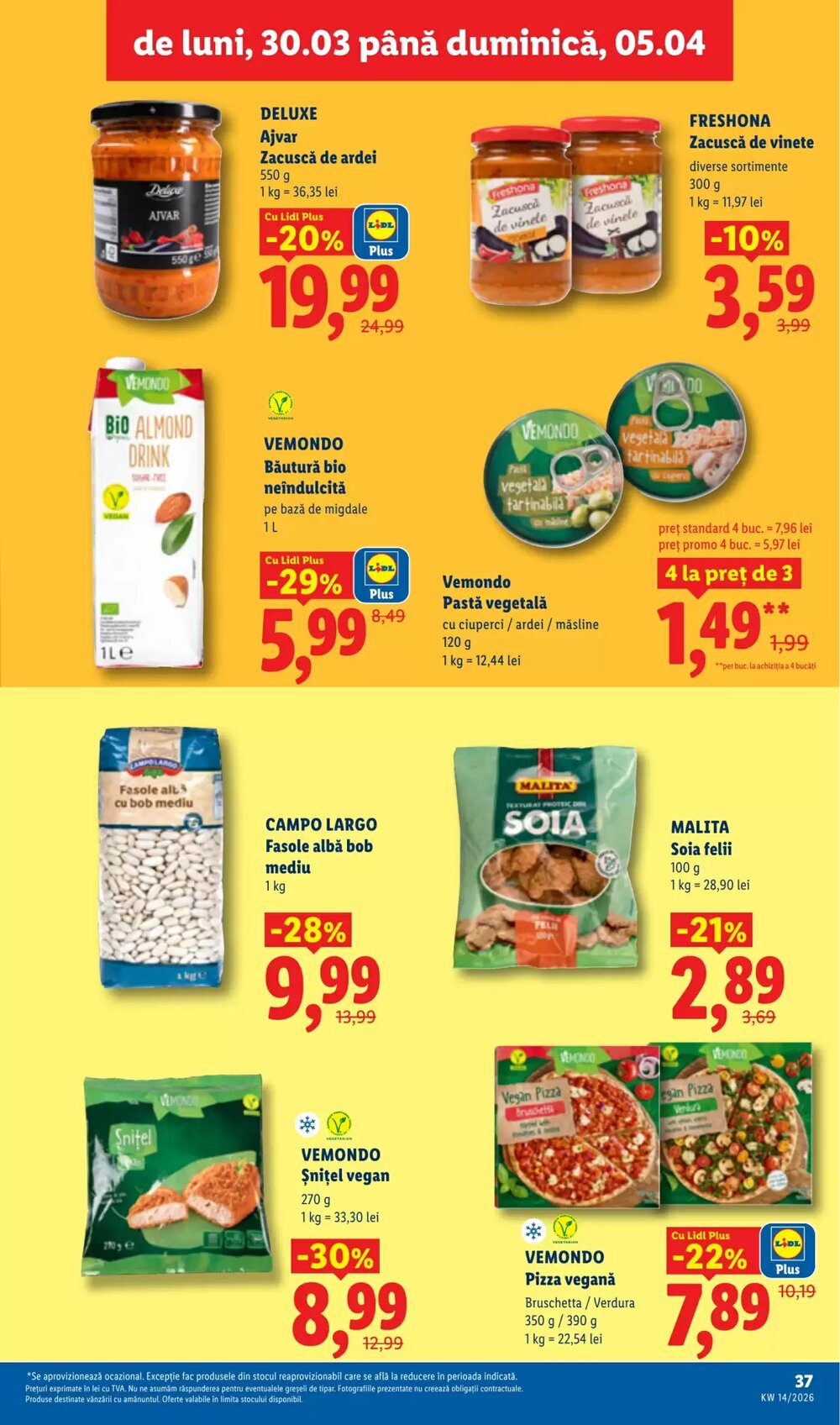 Catalogul cu oferte Lidl valabil de la 30.03.2026 - Pagina 37.
