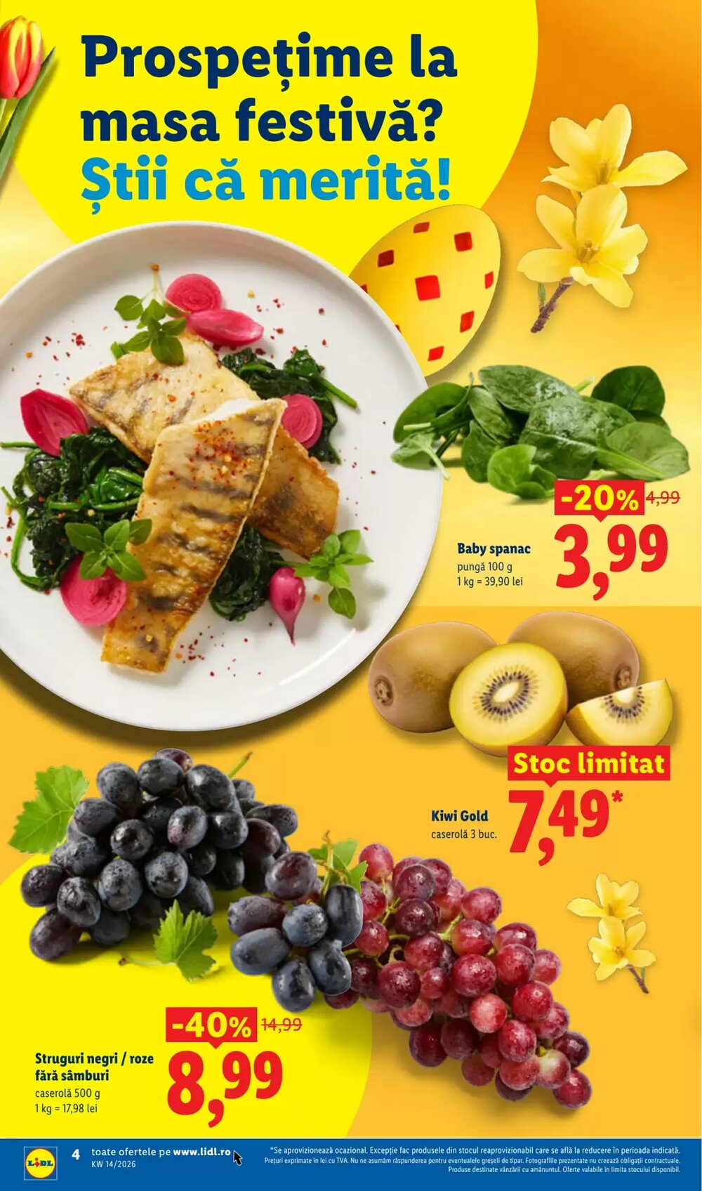 Catalogul cu oferte Lidl valabil de la 30.03.2026 - Pagina 4.