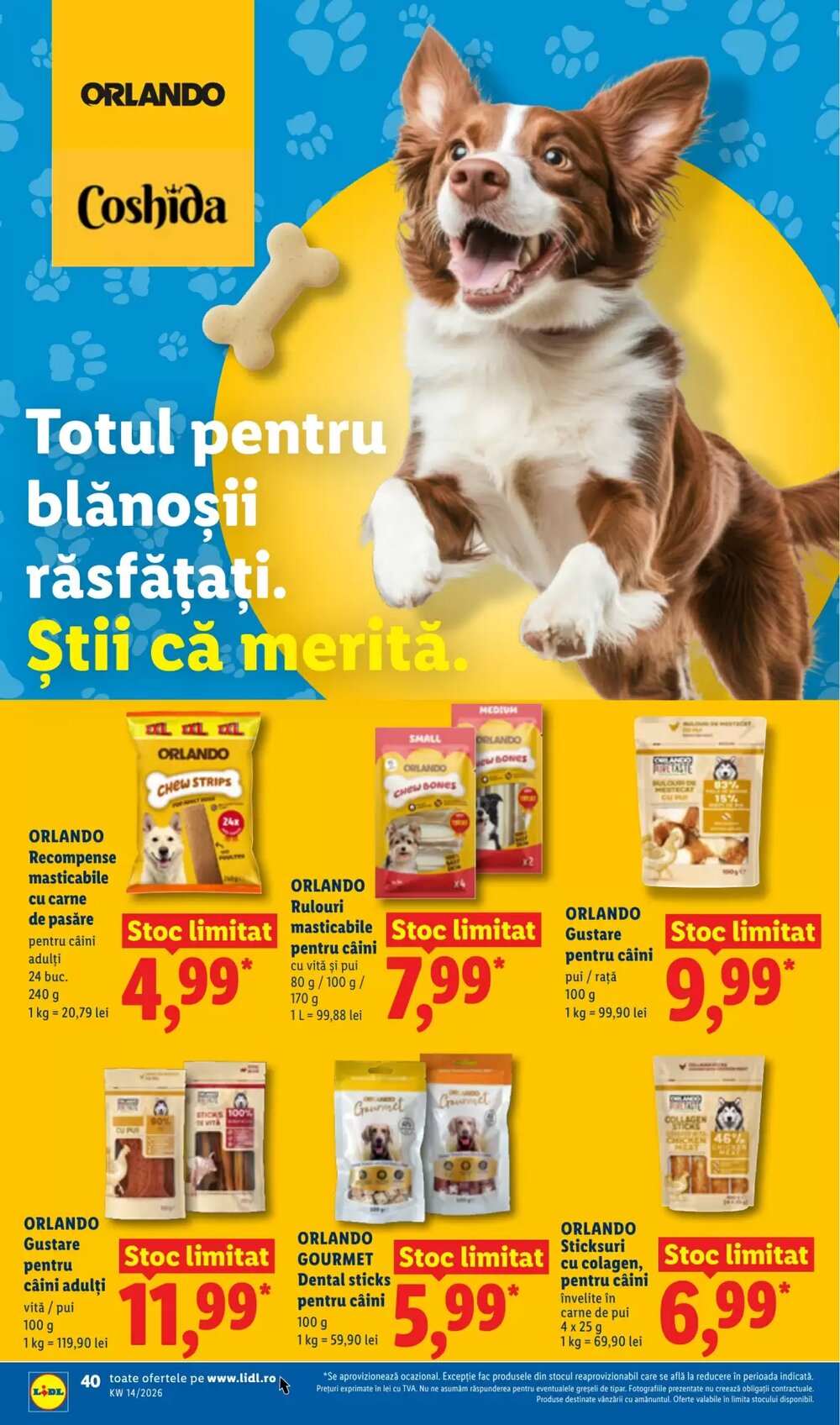 Catalogul cu oferte Lidl valabil de la 30.03.2026 - Pagina 40.