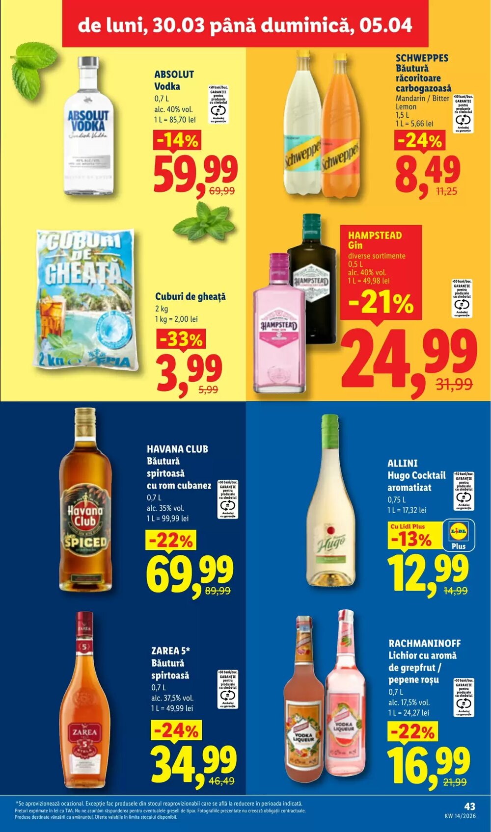 Catalogul cu oferte Lidl valabil de la 30.03.2026 - Pagina 43.