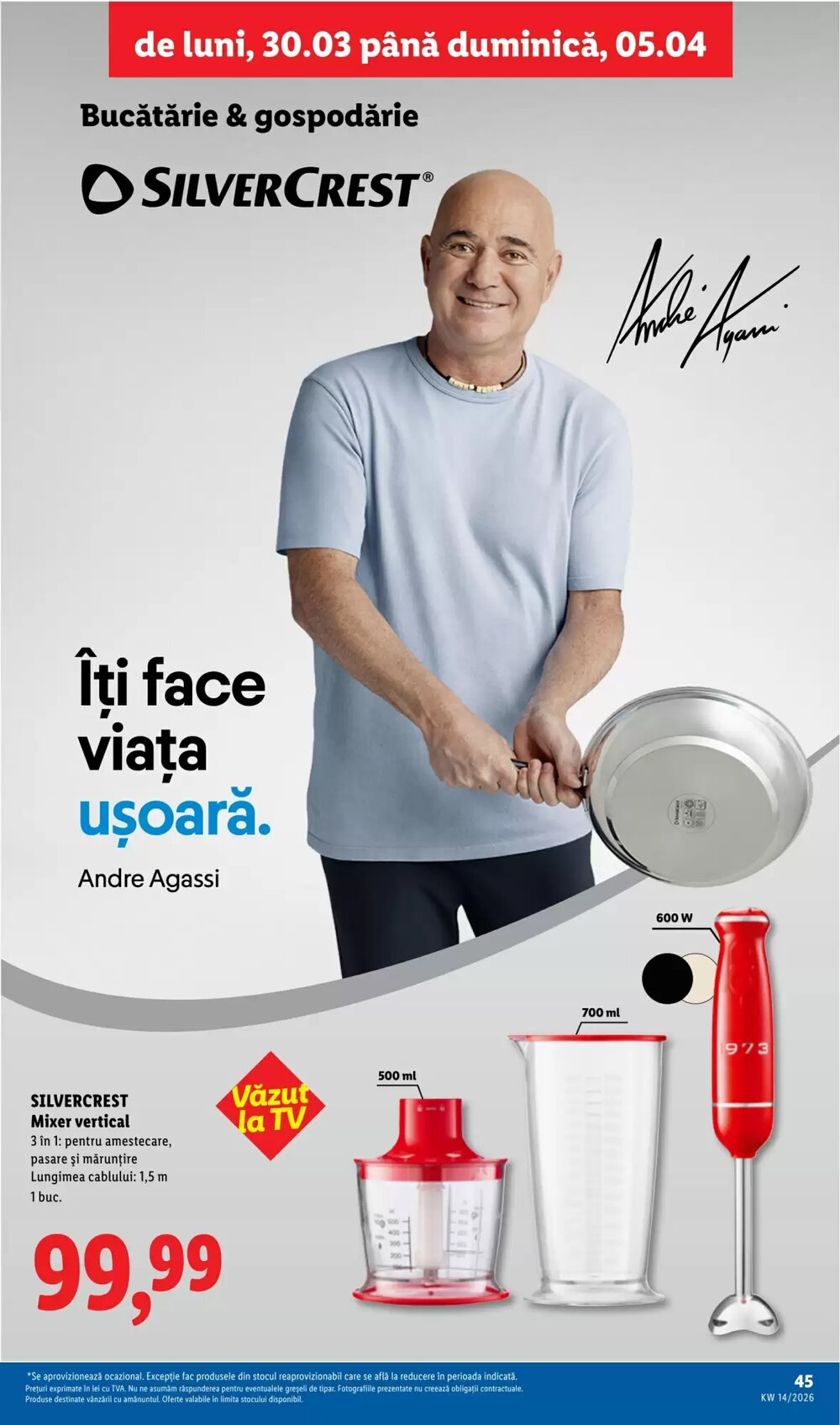 Catalogul cu oferte Lidl valabil de la 30.03.2026 - Pagina 45.