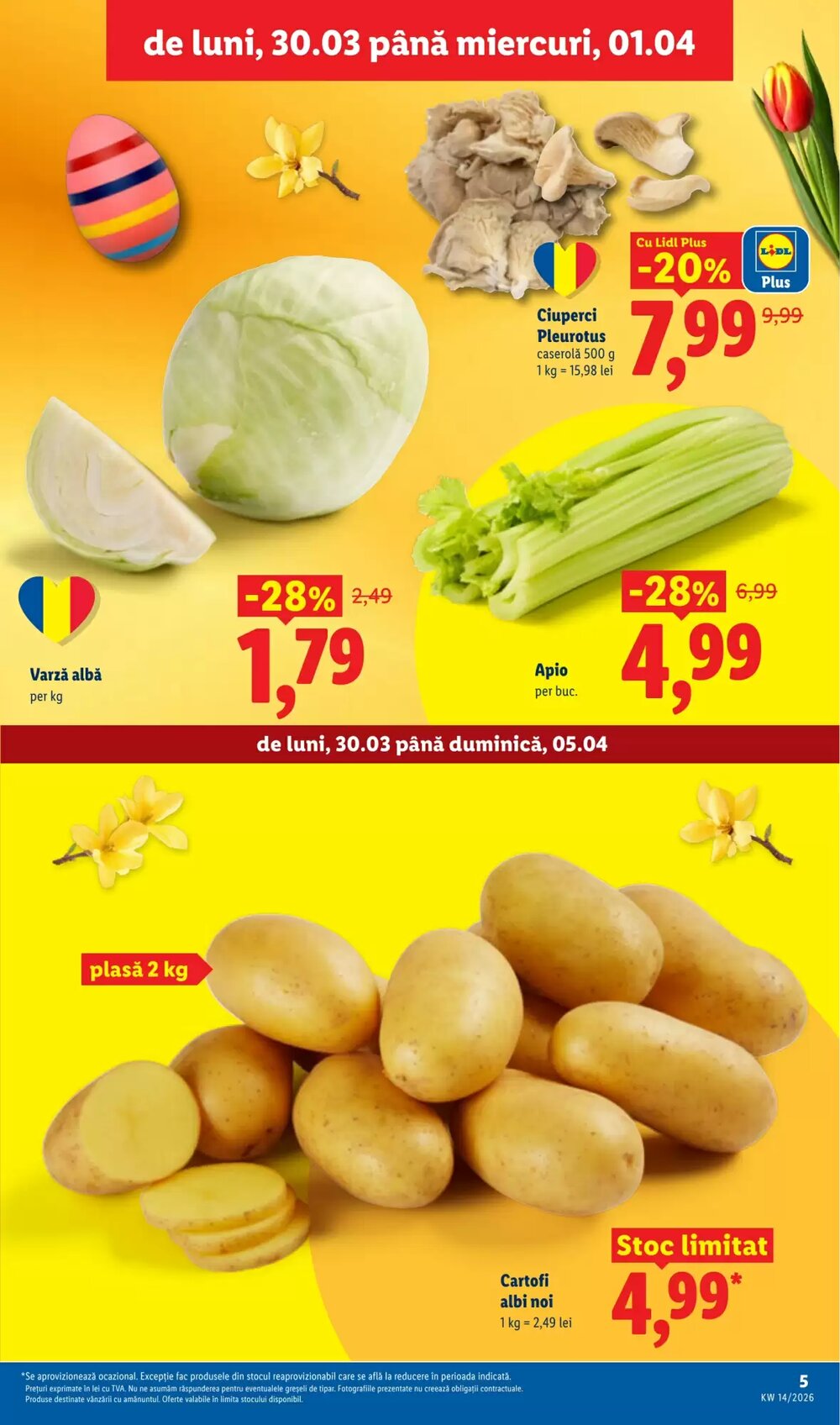 Catalogul cu oferte Lidl valabil de la 30.03.2026 - Pagina 5.