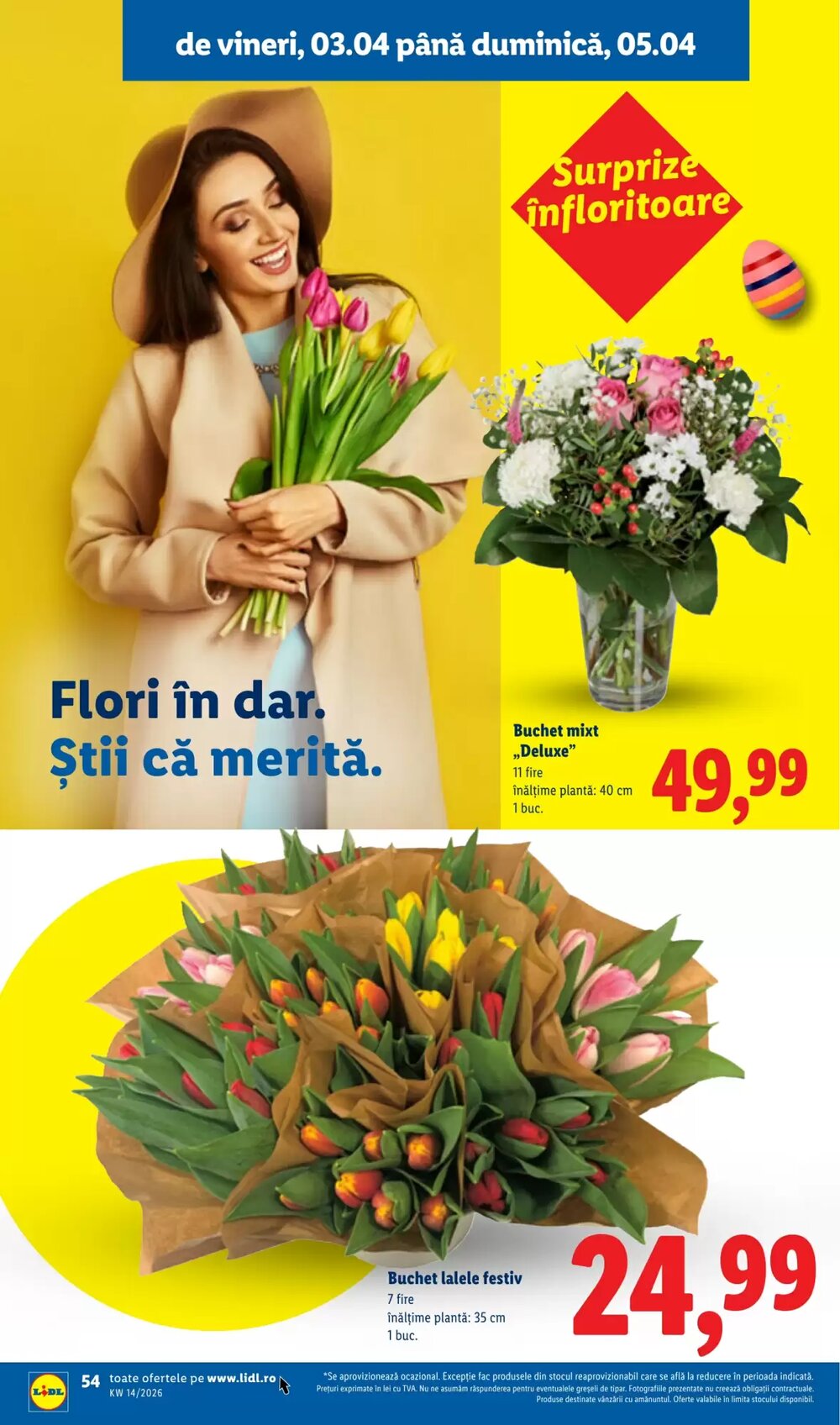 Catalogul cu oferte Lidl valabil de la 30.03.2026 - Pagina 54.