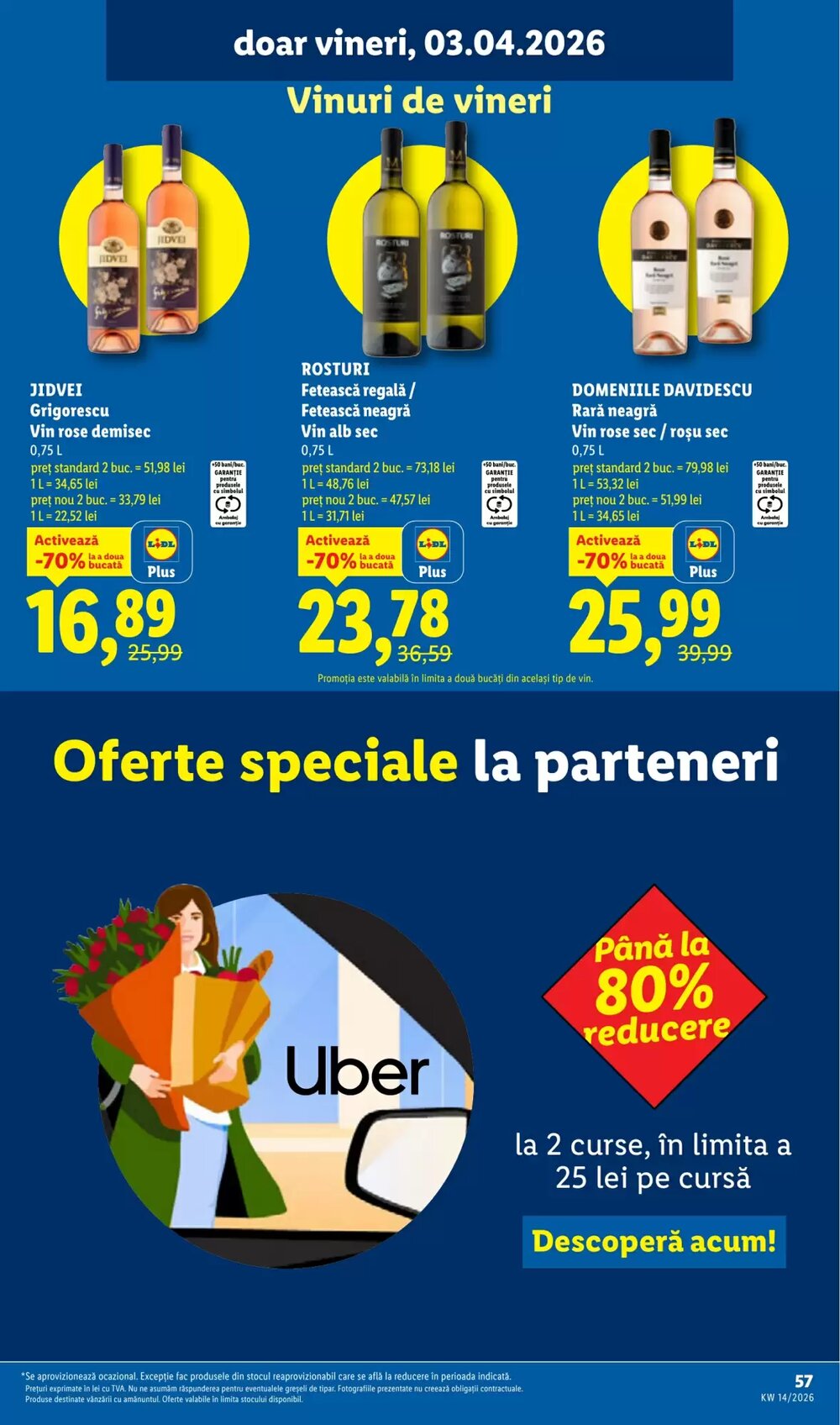 Catalogul cu oferte Lidl valabil de la 30.03.2026 - Pagina 57.