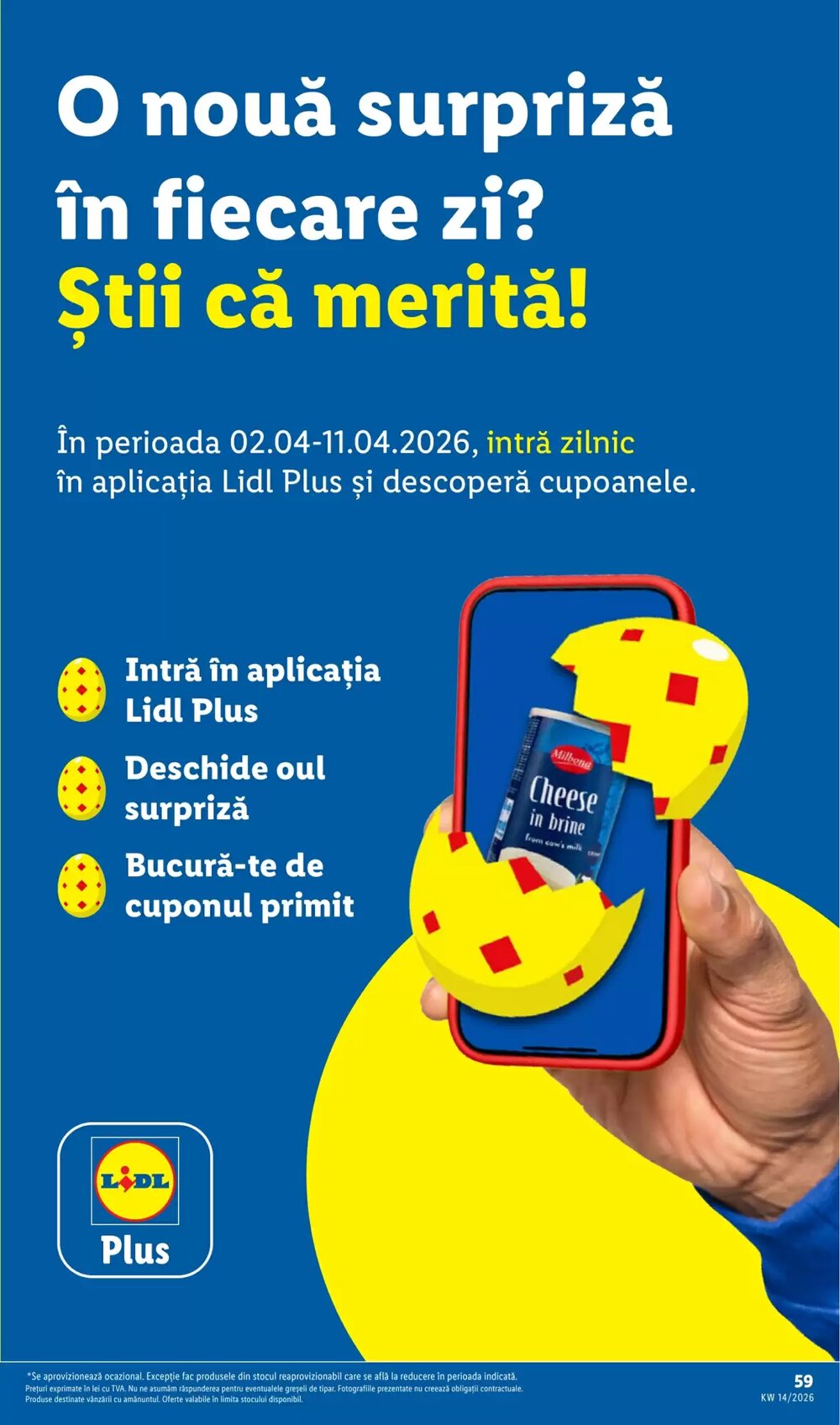 Catalogul cu oferte Lidl valabil de la 30.03.2026 - Pagina 59.