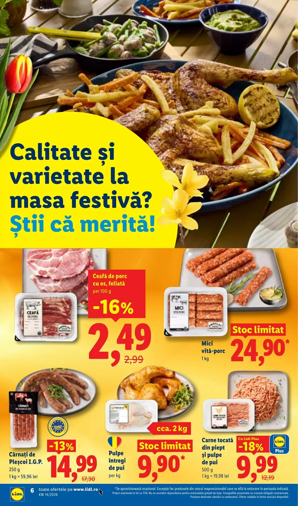 Catalogul cu oferte Lidl valabil de la 30.03.2026 - Pagina 6.