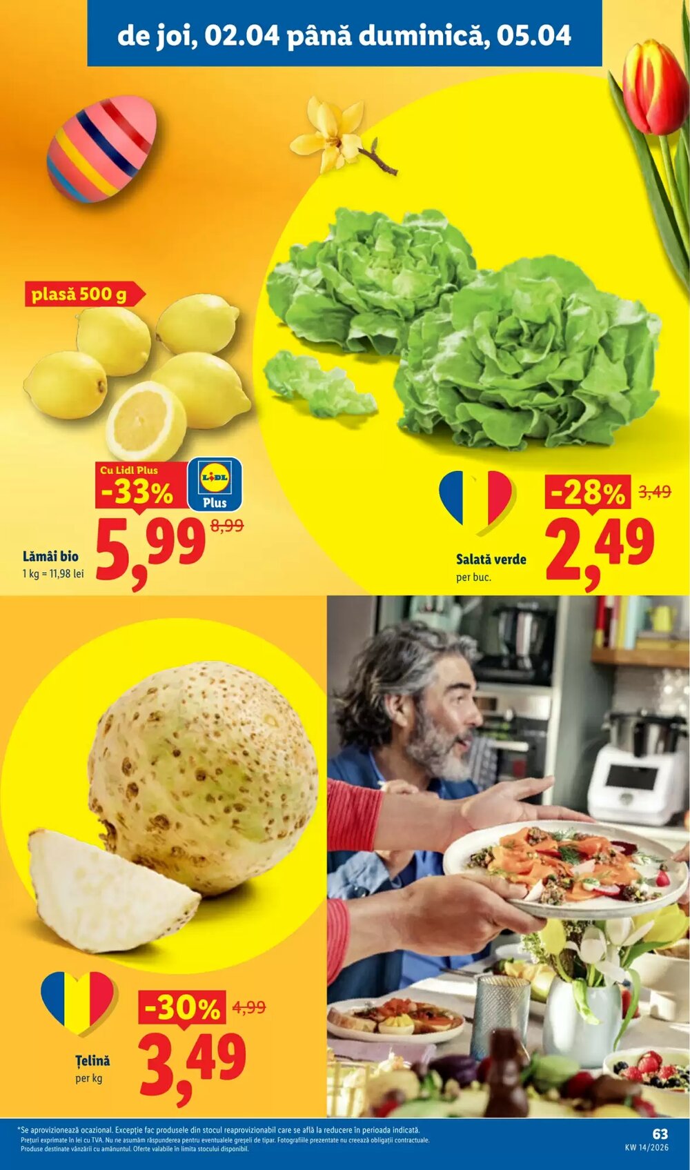 Catalogul cu oferte Lidl valabil de la 30.03.2026 - Pagina 63.