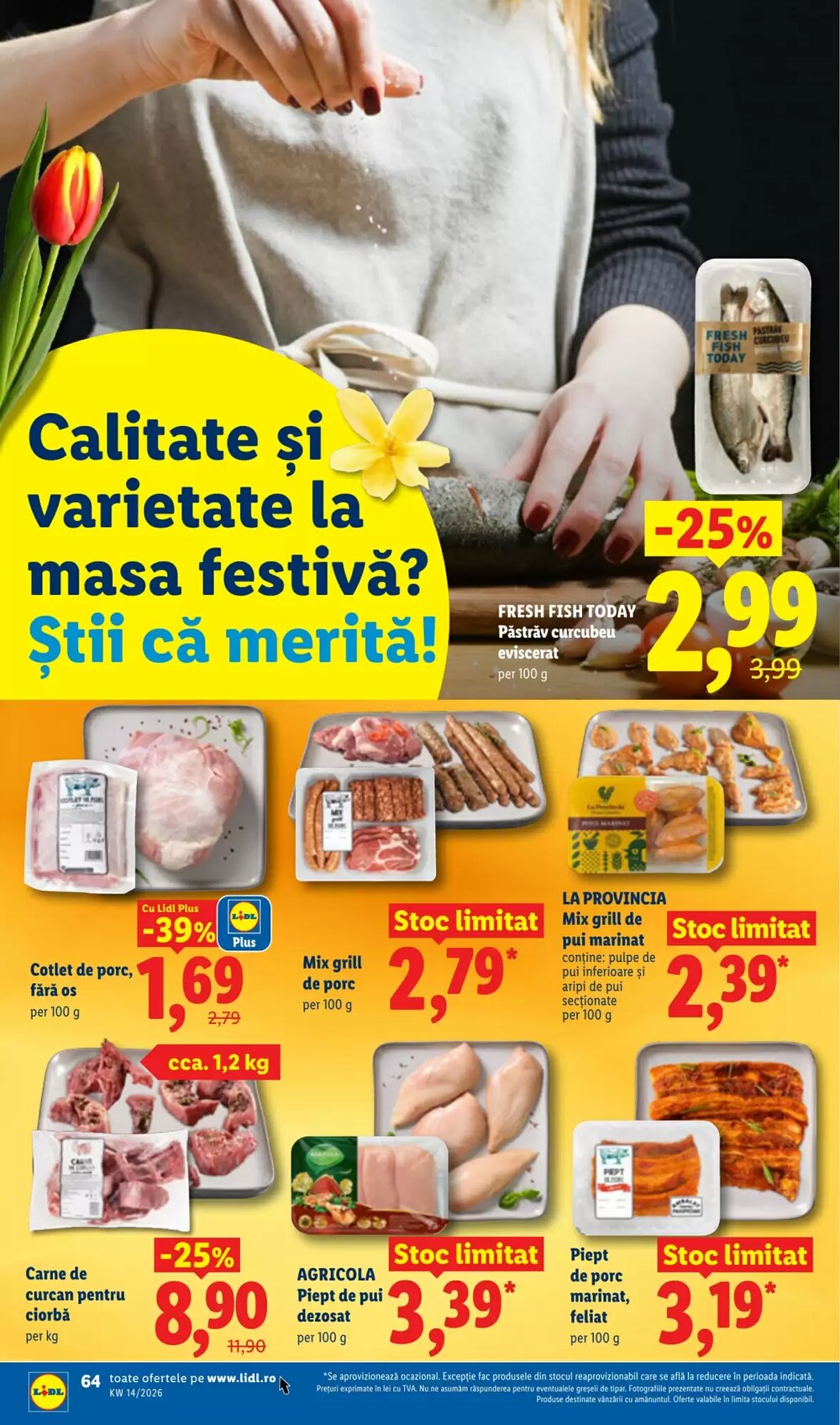Catalogul cu oferte Lidl valabil de la 30.03.2026 - Pagina 64.