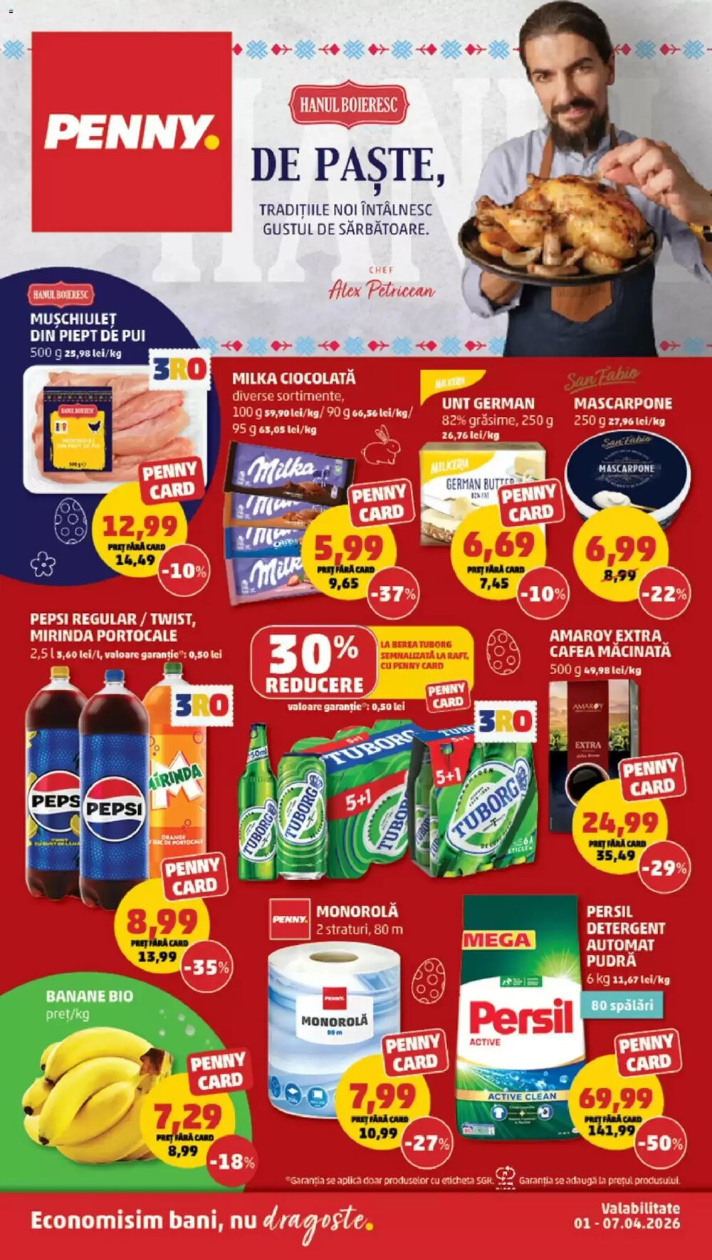 Catalogul cu oferte Penny valabil de la 31.03.2026 - Pagina 1.