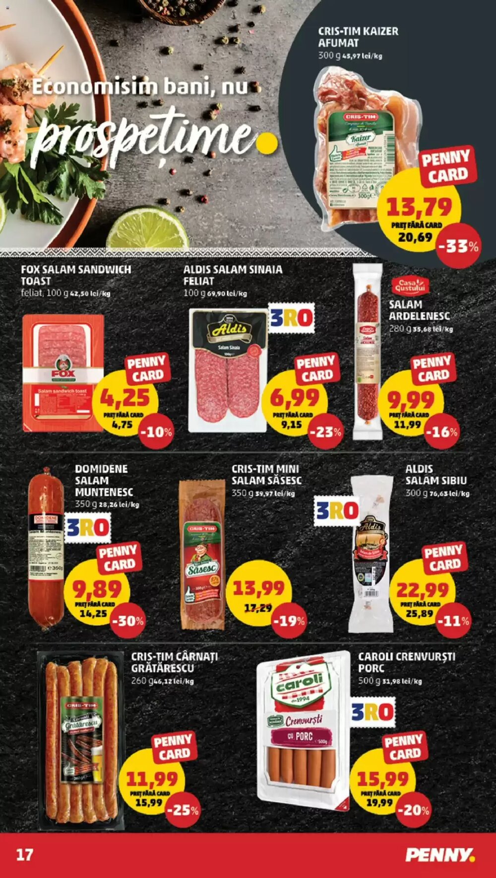 Catalogul cu oferte Penny valabil de la 31.03.2026 - Pagina 17.