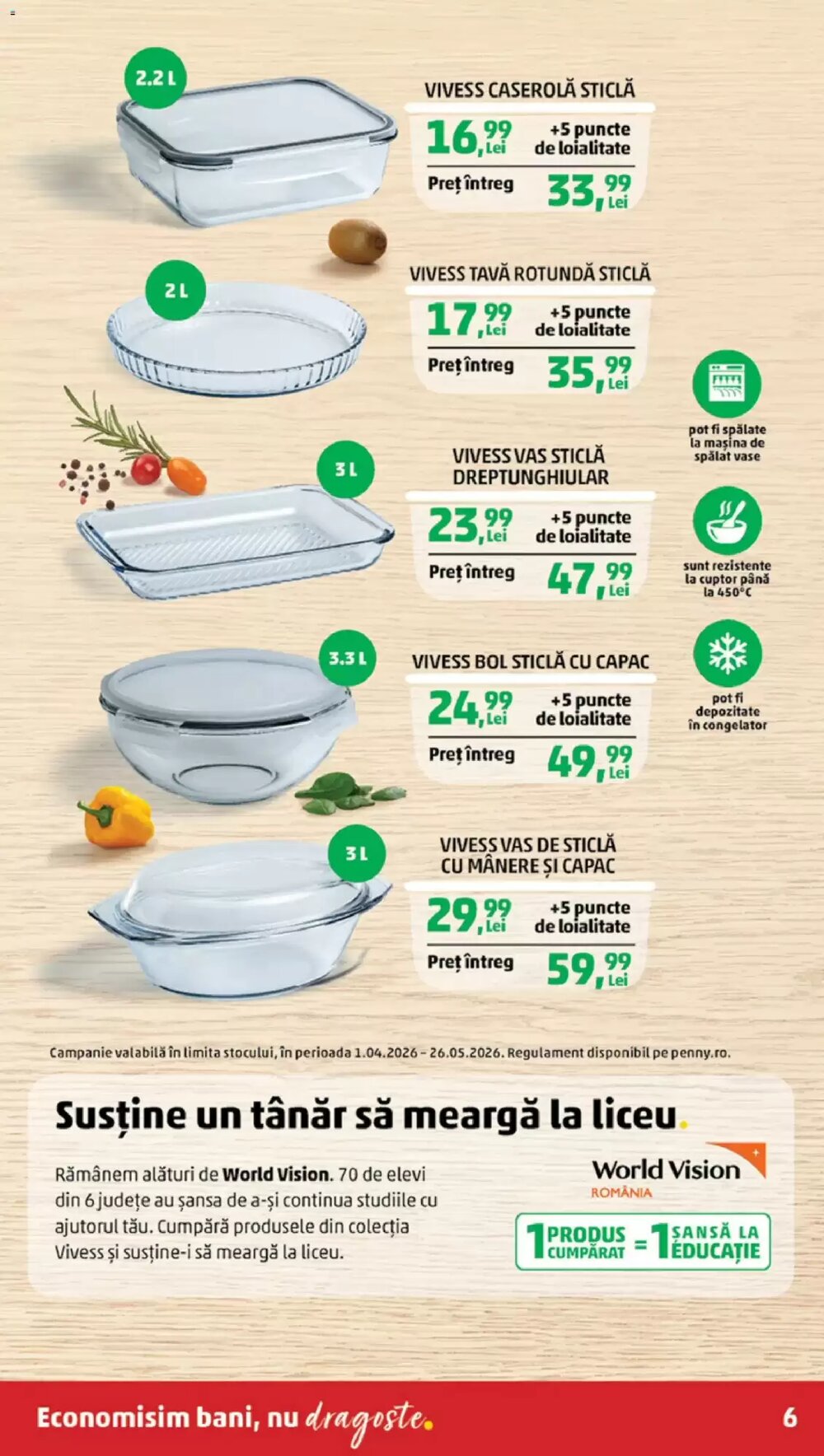 Catalogul cu oferte Penny valabil de la 31.03.2026 - Pagina 6.
