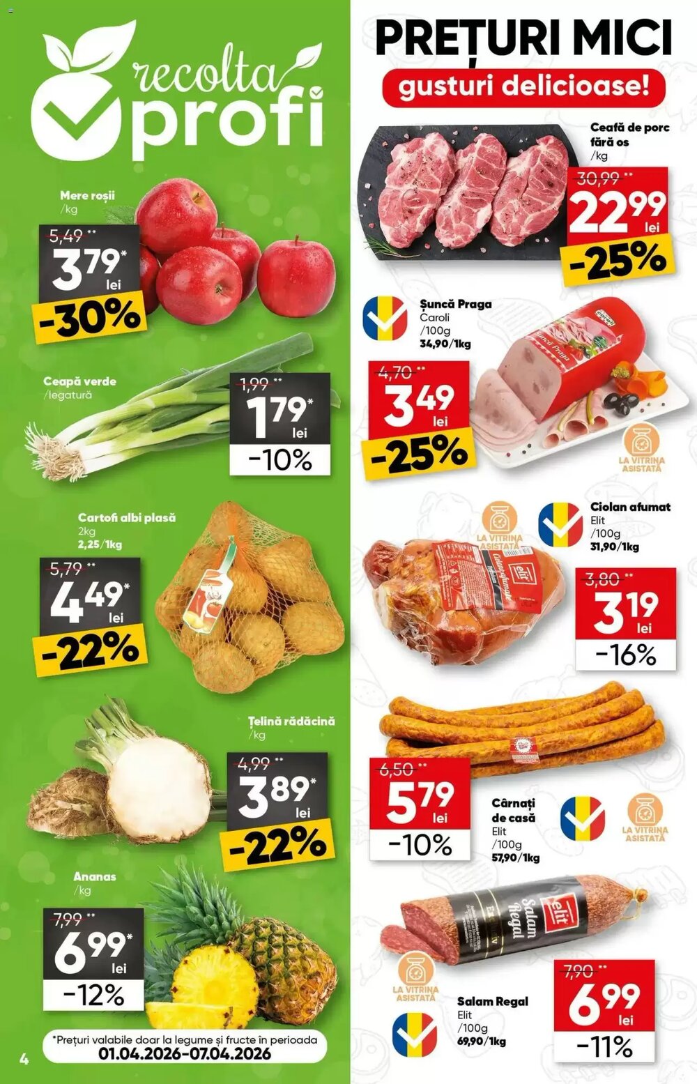 Catalogul cu oferte PROFI valabil de la 31.03.2026 - Pagina 4.