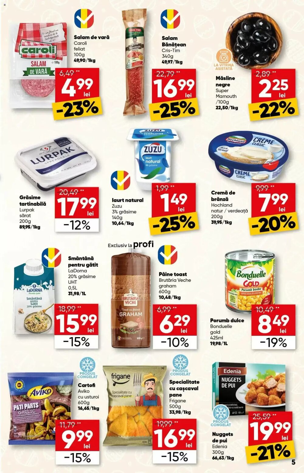 Catalogul cu oferte PROFI valabil de la 31.03.2026 - Pagina 5.